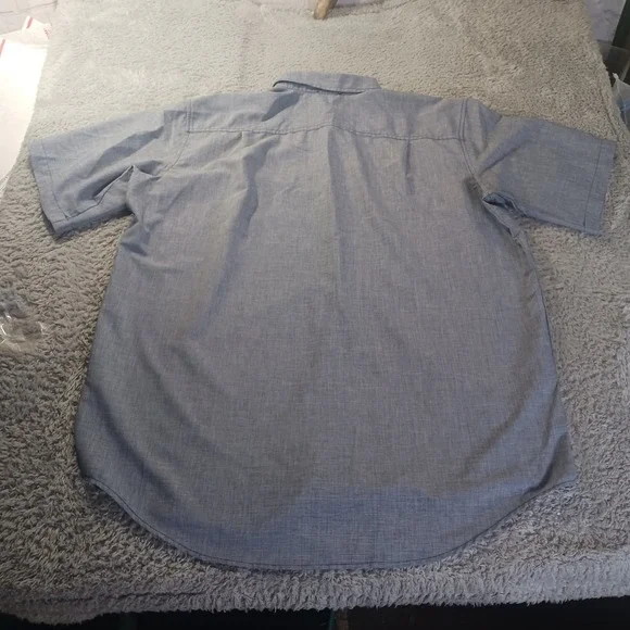 Orvis‎ Button Front Utility Shirt XXL Tall S.A. Comunale Logo Gorpcore Fishing - Picture 8 of 9